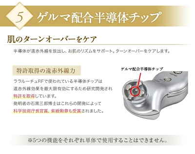 ララルーチュ　ゲルマ配合半導体チップ